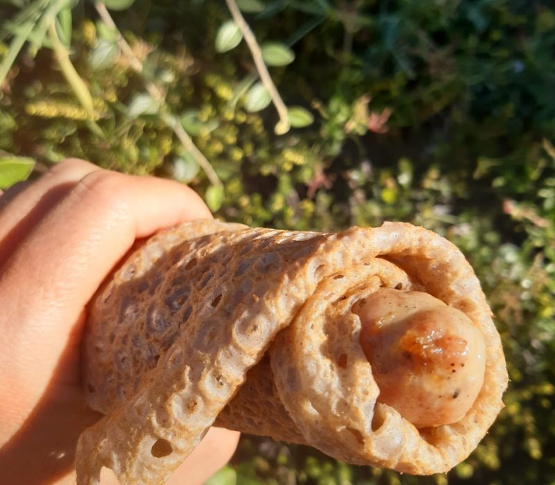 traditionnelle galette saucisse